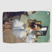 Serviette De Golf Edgar Degas - Classe Danse (Horizontal)
