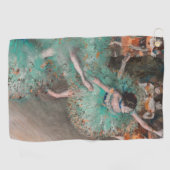 Serviette De Golf Edgar Degas - Swaying Dancer / Danseuse en vert (Horizontal)