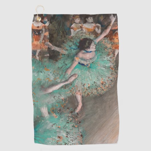 Serviette De Golf Edgar Degas - Swaying Dancer / Danseuse en vert (Devant)