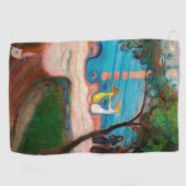Serviette De Golf Edvard Munch - Danse sur la plage (Horizontal)