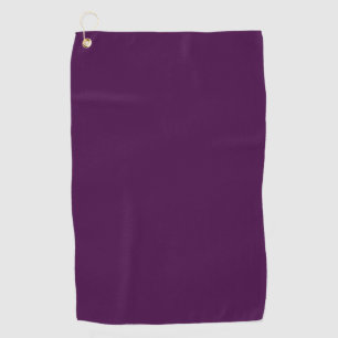 Serviette De Golf Eggplant Purple Solid