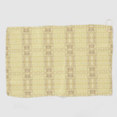 Serviette De Golf Élégance Champagne (Horizontal)