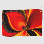 Serviette De Golf Élégance des agrumes (Horizontal)