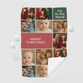 Serviette De Golf elegance xmas pastel images collage Christmas (En situation)