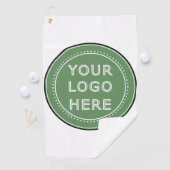 Serviette De Golf Élégant, contemporain, poli et personnalisable. (En situation)