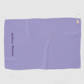 Serviette De Golf Elegant Modern Simple Professional Golfer (Horizontal)