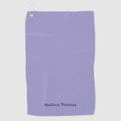 Serviette De Golf Elegant Modern Simple Professional Golfer (Devant)