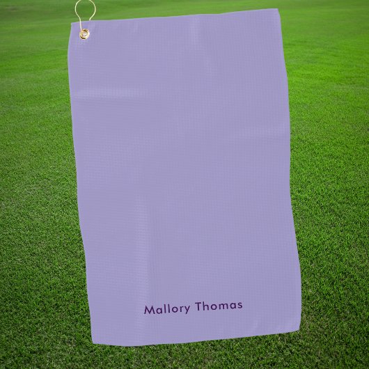 Serviette De Golf Elegant Modern Simple Professional Golfer