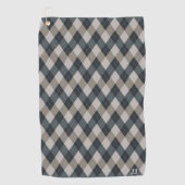 Serviette De Golf Elegant Personalized Golf (Devant)