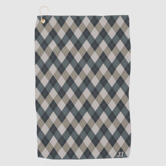 Serviette De Golf Elegant Personalized Golf (Devant)