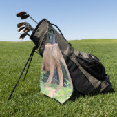 Serviette De Golf Eléphant (Vert)