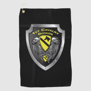 Serviette De Golf Élite 1re division de cavalerie "Première équipe"
