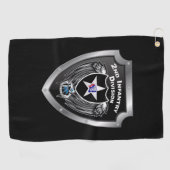 Serviette De Golf Élite 2e division d'infanterie Division Indianhead (Horizontal)
