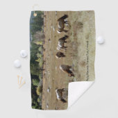 Serviette de golf Elk (En situation)
