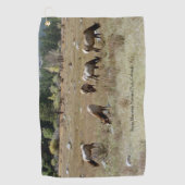 Serviette de golf Elk (Devant)