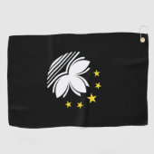 Serviette De Golf Emblème de Macao (Horizontal)