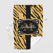 Serviette De Golf Empreinte de léopard (En situation)