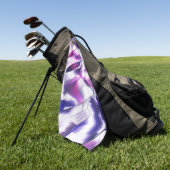 Serviette De Golf En métal mat, en couleur lilas et violet (Vert)