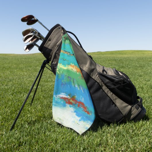 Serviette De Golf En outre (Vert)