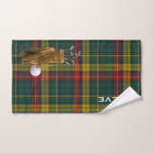 Serviette de golf en plastique Buchanan Tartan (Serviette à main)