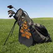 Serviette De Golf En raison de l'inflation, c'est mon Halloween (Vert)