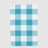 Serviette De Golf en vichy Motif (Devant)