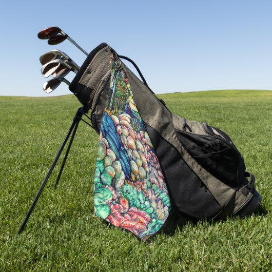 Serviette De Golf Encelade (Vert)
