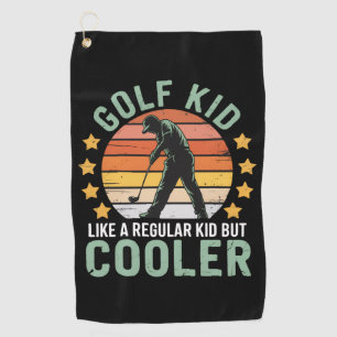 Serviette De Golf Enfants de golf Cadeau drôle de jeune golfeur et a