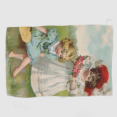 Serviette De Golf Enfants victoriens (Horizontal)