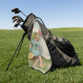 Serviette De Golf Enfants victoriens (Vert)