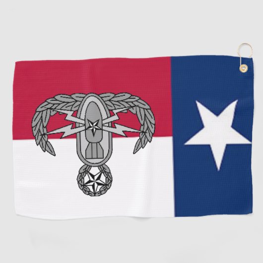 Serviette de golf EOD TX (Horizontal)