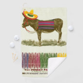 Serviette De Golf Éplucher la queue sur l'âne (En situation)