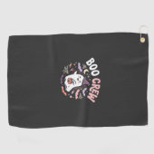 Serviette De Golf Équipage fantôme de Halloween (Horizontal)