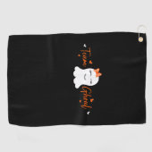Serviette De Golf Équipe baby shower Fille Halloween Eveillette Genr (Horizontal)