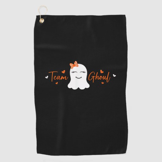 Serviette De Golf Équipe baby shower Fille Halloween Eveillette Genr (Devant)