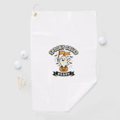Serviette De Golf Équipe de fantômes d'Halloween (En situation)