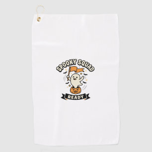 Serviette De Golf Équipe de fantômes d'Halloween