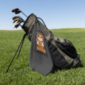 Serviette De Golf Équipe de la saison effrayante d'Halloween avec de (Vert)