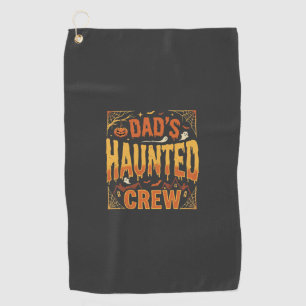 Serviette De Golf Équipe de papa Halloween ensorcelée