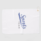 Serviette De Golf Équipe de sport générique (Horizontal)