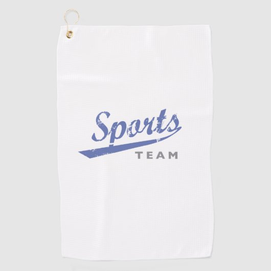Serviette De Golf Équipe de sport générique (Devant)