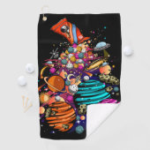 Serviette De Golf Espace (En situation)