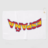 Serviette De Golf Espagne 1 (Horizontal)