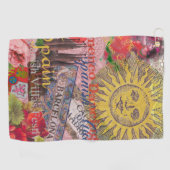Serviette De Golf Espagne Sunshine Espagnol Travel Art (Horizontal)