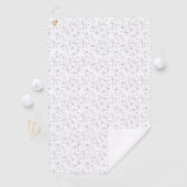 Serviette De Golf esquisse Design Quarante-neuf (En situation)