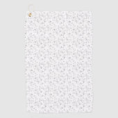 Serviette De Golf esquisse Design Quarante-neuf (Devant)