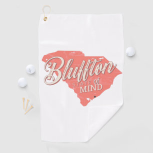 Serviette De Golf État d'esprit de Bluffton Basse Caroline du Sud