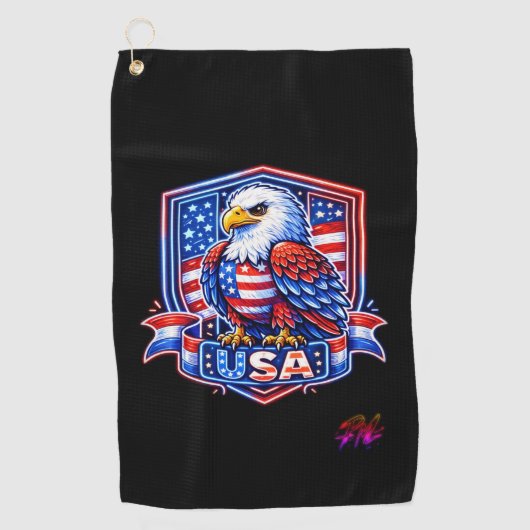 Serviette De Golf États-Unis 250 (Devant)