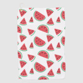 Serviette De Golf Eté Watermelon Slices Motif (Devant)