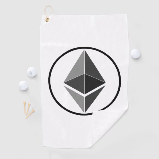 Serviette De Golf Ethereum (En situation)